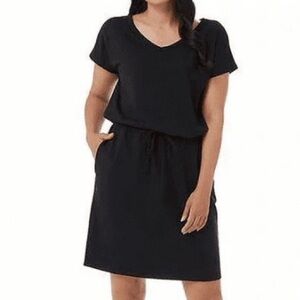 32 Degrees Black Casual Dress